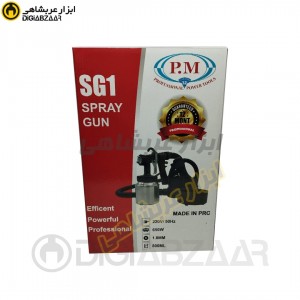 پیستوله برقی خرطومی 650 وات پی ام مدل SG1