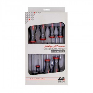 پیچ گوشتی 7 پارچه ایران پتک مدل QE 1010
