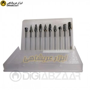 ست 10 پارچه فرز فرم MM6*3 پاورکات