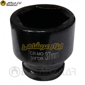 بکس37میل کوتاه مشکی 3.4 اینچ 6 پر درجه یک توسن