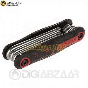 پیچ گوشتی 8 عددی تاشو رونیکس مدل RH-2900