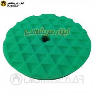 پد اسفنجی چسبی 150 میل مشبک سبز آدرینا