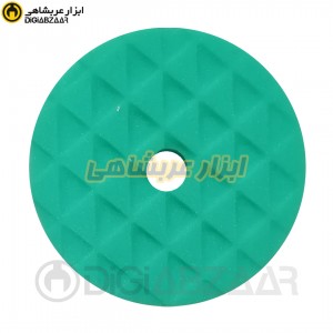 پد اسفنجی چسبی 125 میل مشبک سبز شین SHAIN