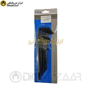 آلن کارتی پارچه ای بلند ستاره ای 9 پارچه ای زد دی  A.Z.D