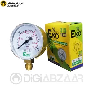 مانومتر رگلاتور اکسیژن 315 بار اکو EKO
