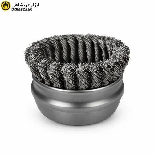 برس کاسه بافته 100 میلی‌متر