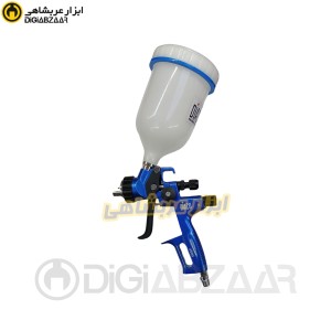 پیستوله حرفه ای 3 تنظیمه1/3میل مخزن روکاسه پلاستیک با کوپلینگ 4500Bدیاکو DIACO