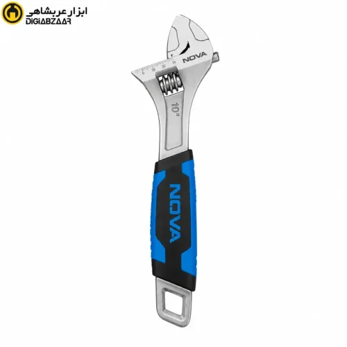 آچار فرانسه 10 اینچ 250 میلی‌متر روکشدار نووا 3053