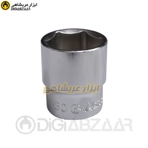 بکس 30 میل کوتاه سفید 1/2 اینچ 6 پر درجه یک هنس HANS