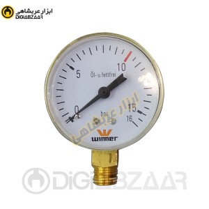 مانومتر رگلاتور اکسیژن 16 بار وینر