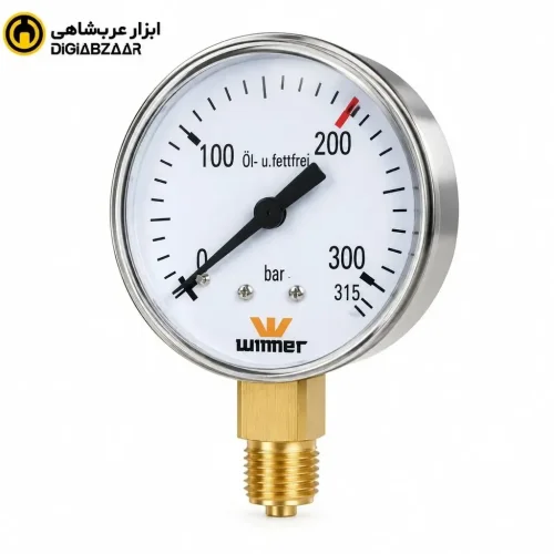 مانومتر رگلاتور اکسیژن 315 بار وینر WINNER
