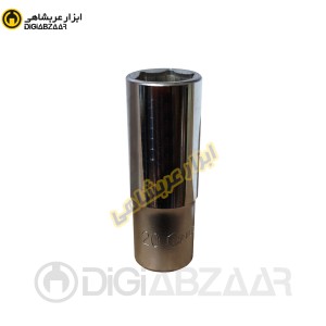 بکس 20 میل بلندسفید 1/2 اینچ 6 پر مدل 427820 جنیوس 