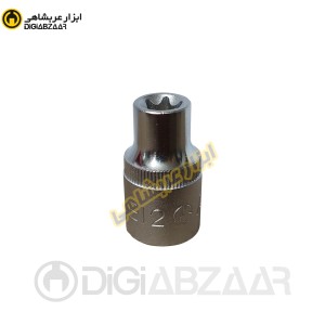 بکس E12 کوتاه سفید 1/2 اینچ هنس HANS