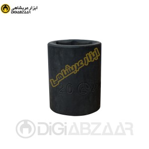 بکس 20 میل کوتاه مشکی 1/2 اینچ 6 پر هنس HANS
