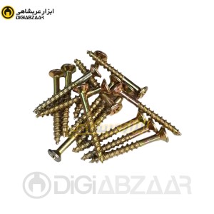 پیچ رول خودکار 4 سو توس سایز  1.5*8 به طول 3.5 سانت