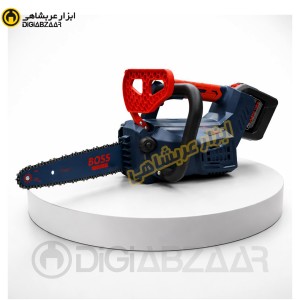 اره چوب بری شارژی 40 سانت باس BOSS مدل 321 (بایک باتری اضافی )