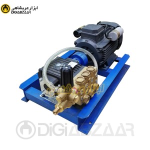 الکتروپمپ کارواش صنعتی اینتر (100 بار تکفاز موتوژن)
