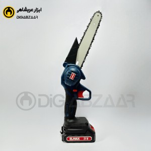 اره چوب بری شارژی المکس 21 ولت همراه با باتری و کیف BMC مدل 4630 elmax