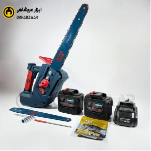 اره چوب بری شارژی 40 سانت باس BOSS مدل 321 (بایک باتری اضافی )