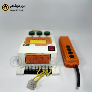 تابلو بالابر ساختمانی تکفاز آن تایم (به همراه یک ریموت کنترل)