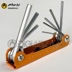 آلن چاقویی ۸ پارچه دینگی مدل ART17002