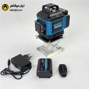 تراز لیزری 16خط طرح ماکیتا مدل 5v max16x (باکیف و یک باتری اضافی)