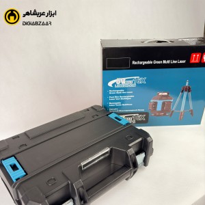 تراز لیزری 16خط طرح ماکیتا مدل 5v max16x (باکیف و یک باتری اضافی)
