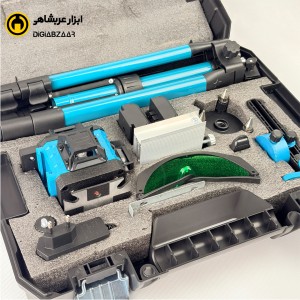 تراز لیزری 16خط طرح ماکیتا مدل 5v max16x (باکیف و یک باتری اضافی)