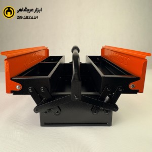 جعبه ابزار فلزی 2 طبقه وتکس 40 سانت 