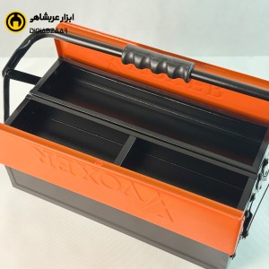 جعبه ابزار فلزی 2 طبقه وتکس 40 سانت 