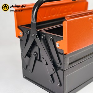 جعبه ابزار فلزی 3 طبقه وکسر 50 سانت 