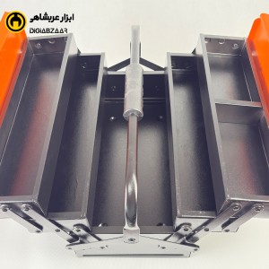 جعبه ابزار فلزی 3 طبقه وکسر 50 سانت 