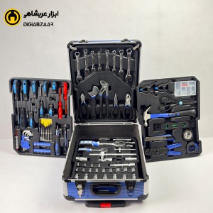 جعبه ابزار چمدانی187 پارچه باس