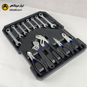 جعبه ابزار چمدانی187 پارچه باس