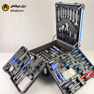 جعبه ابزار چمدانی187 پارچه باس