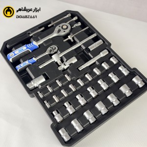 جعبه ابزار چمدانی187 پارچه باس