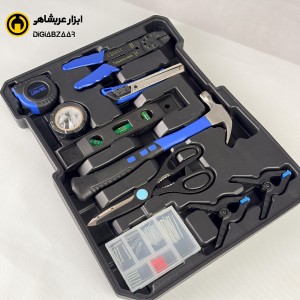 جعبه ابزار چمدانی187 پارچه باس