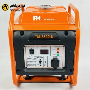 موتور برق بنزینی اینورتر 3.5 کیلووات پی ام مدل TM3500N