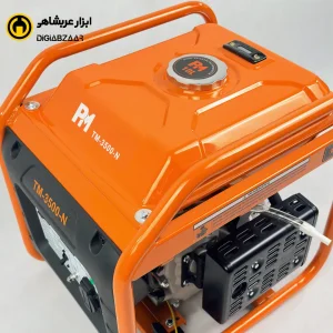 موتور برق بنزینی اینورتر 3.5 کیلووات پی ام مدل TM3500N