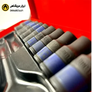 جعبه بکس مشکی 12 پارچه 6 پر 1.2 اینچ دکک مدل G-20017