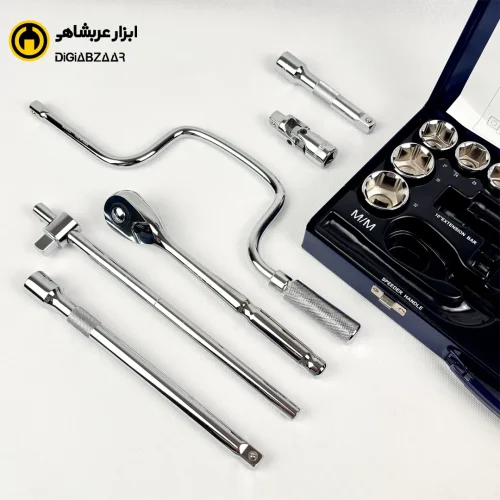 جعبه بکس سفید 24 پارچه 6 پر 1.2 اینچ درجه یک مستر تولز تایوان مدل BM424-6P-D