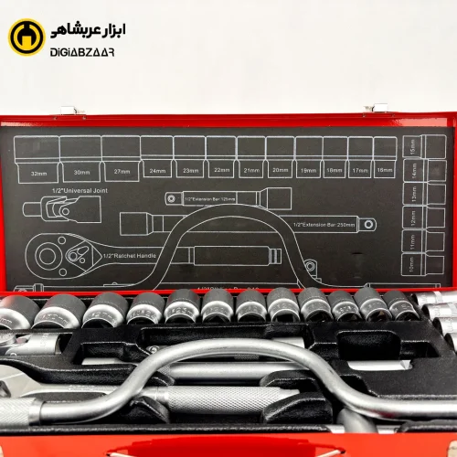 جعبه بکس سفید 24 پارچه 6 پر 1.2 اینچ المکس مدل SS8900