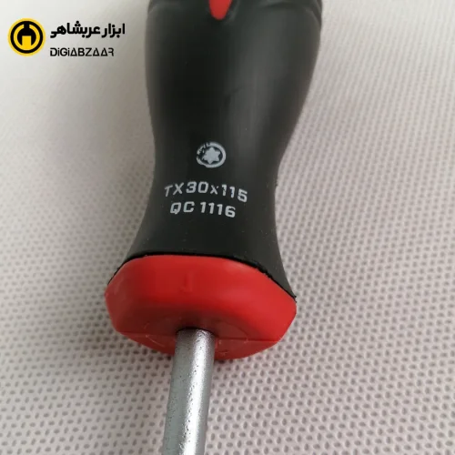 پیچ گوشتی ستاره ای 105*115 سایز 6 میل ایران پتک مدل QC1116 
