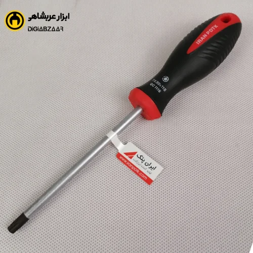 پیچ گوشتی ستاره ای 105*115 سایز 6 میل ایران پتک مدل QC1116 