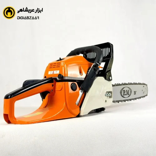 اره موتوری 58 سی سی 2200 وات پی ام 8810A تیغه 20 اینچ