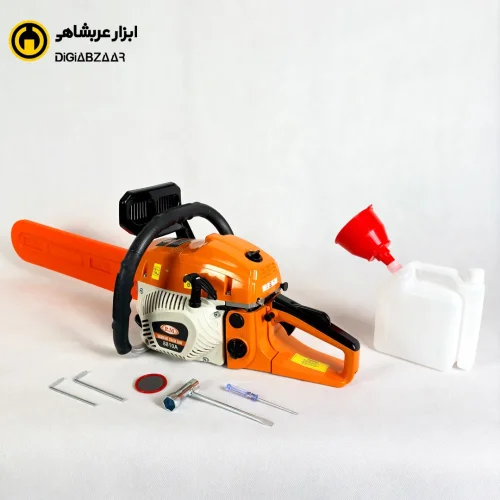 اره موتوری 58 سی سی 2200 وات پی ام 8810A تیغه 20 اینچ