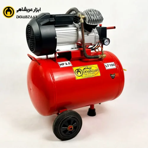 کمپرسور باد 100 لیتری کوپله دو سیلندر عربشاهی