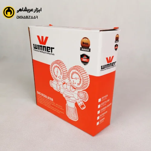 مانومتر ( رگلاتور ) 2 گیج اکسیژن صنعتی وینر ( طرح مکسی ) مدل W-0310X 
