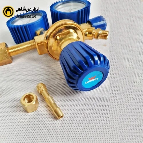 مانومتر ( رگلاتور ) 2 گیج اکسیژن صنعتی وینر ( طرح مکسی ) مدل W-0310X 
