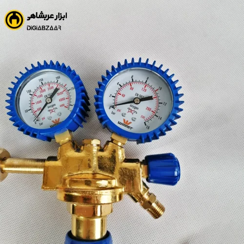 مانومتر ( رگلاتور ) 2 گیج اکسیژن صنعتی وینر ( طرح مکسی ) مدل W-0310X 